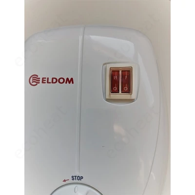 Kép 6/11 - ELDOM Beta 7 fürdőszobai elektromos átfolyós vízmelegítő kétfokozatú teljesítmény kapcsolóval (3,5 + 3 kW)
