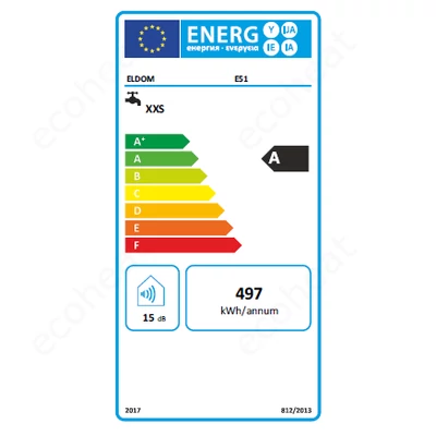 Kép 4/4 - ELDOM E51 konyhai elektromos átfolyós vízmelegítő (5 kW)