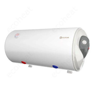 Kép 3/5 - ELDOM Favourite 100 HBR vízszintes elektromos vízmelegítő (2 kW - Ø 462 mm - 100 liter - alsó bekötés)