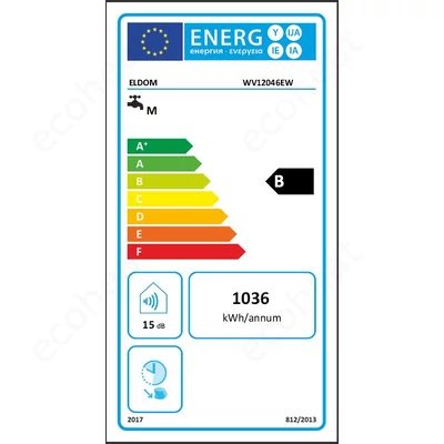 Kép 4/4 - ELDOM Favourite Smart WiFi 120 - energiacímke