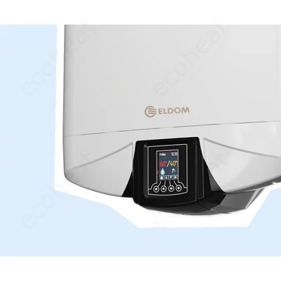 Kép 8/9 - ELDOM Galant SD-60 Smart WiFi villanybojler lapos kialakítással, száraz fűtőbetéttel (50 liter / 3 kW / 279 mm)