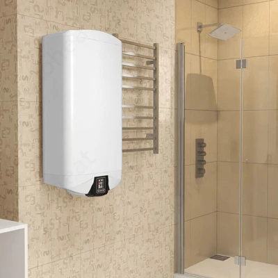 Kép 2/9 - ELDOM Galant SD-60 Smart WiFi villanybojler lapos kialakítással, száraz fűtőbetéttel (50 liter / 3 kW / 279 mm)