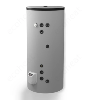 Kép 2/5 - ELDOM Green Line S21 500 álló indirekt HMV tartály (500 liter / 2 párhuzamos hőcserélő / 9 kW elektromos fűtőbetét)