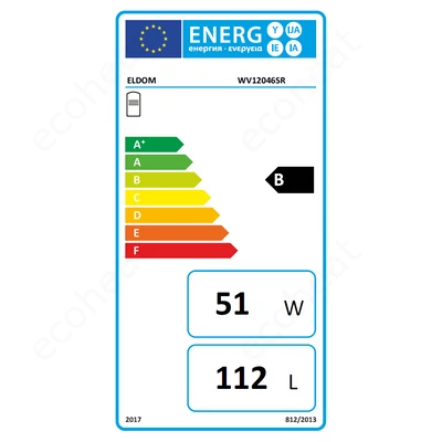 Kép 2/5 - ELDOM Green Line SR120 - energiacimke