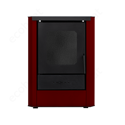 FALCON COMODO Central W18 vízteres fatüzelésű kályha (18 kW - bordó)