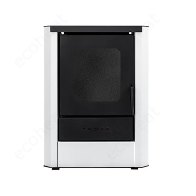 Kép 3/9 - Falcon RIMINI Comodo Central W18 vízteres fatüzelésű kályha (18 kW - fehér)