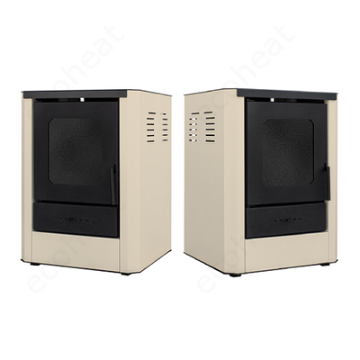 FALCON COMODO Central W18 vízteres fatüzelésű kályha (18 kW - krém)
