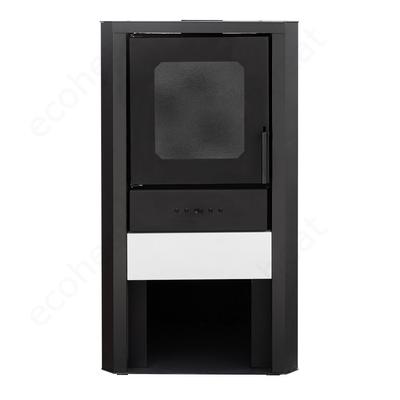 FALCON COMODO Central W27 vízteres fatüzelésű kályha (27 kW - bordó)