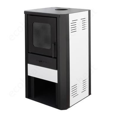 FALCON COMODO Central W27 vízteres fatüzelésű kályha (27 kW - bordó)