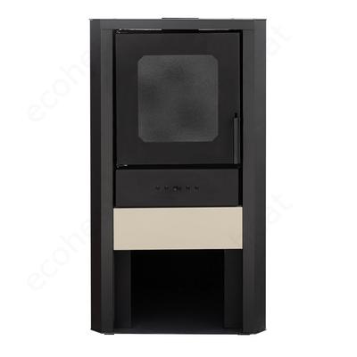FALCON COMODO Central W27 vízteres fatüzelésű kályha (27 kW - bordó)