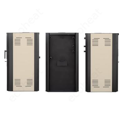 FALCON COMODO Central W27 vízteres fatüzelésű kályha (27 kW - bordó)