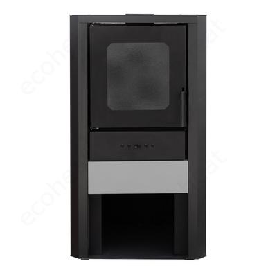 FALCON COMODO Central W27 vízteres fatüzelésű kályha (27 kW - bordó)