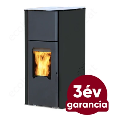 Kép 1/14 - FALCON COMODO CENTRAL P25 vízteres pellet kályha (Szürke)