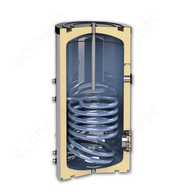 Kép 7/7 - Sunsystem SN 400 indirekt használati meleg víz tartály 1 hőcserélővel (387 liter)