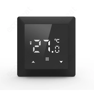 Kép 2/7 - FALCON WiFi Control PRO Black digitális szobatermosztát központi fűtéshez (3A - fekete) (iOS / Android)
