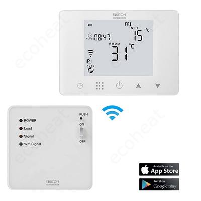 FALCON RF-WIFI Control programozható vezeték nélküli szobatermosztát fűtéshez (iOS / Android)