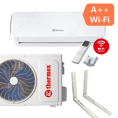 Kép 1/14 - Inverteres, split klíma, wifi vezérléssel, 3,5 kW, thermex wifi légkondicionáló