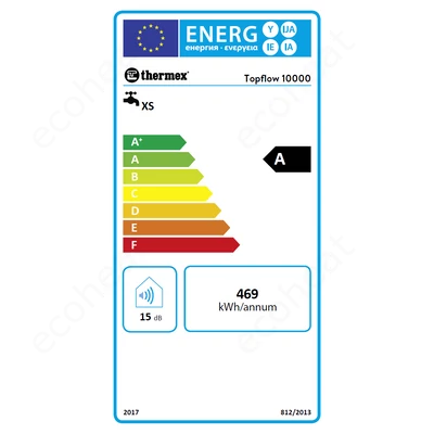 Kép 3/10 - Thermex TOPFLOW - energiacímke