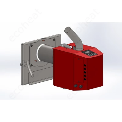 Kép 16/18 - Burnit Pell pellet égőfej felszerelése kazán ajtóra