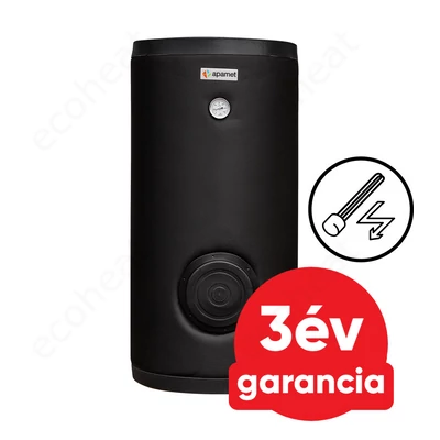 Kép 1/10 - APAMET S2 BOT 150 álló indirekt HMV tartály (1380 liter / 2 hőcserélő / 3 kW fűtőbetéttel)