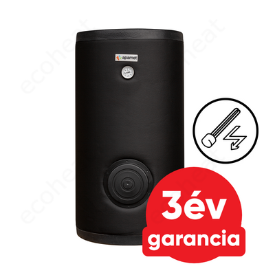 APAMET S2 BOT 200 álló indirekt HMV tartály (179 liter / 2 hőcserélő / 3 kW fűtőbetéttel)