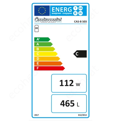 Kép 2/4 - Centrometal CAS-B 503 puffer – energiacímke