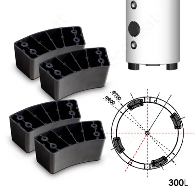 Kép 5/8 - FALCON HPBe 300 - alapfelszereltségű támasztólábak