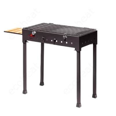 Kép 2/5 - MSS Premium FM Grill hordozható grillsütő állvány (58 x 30 cm)
