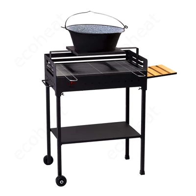 Kép 3/9 - MSS Premium FM R Grill grillsütő állvány üsttartóval (67 x 40 cm)