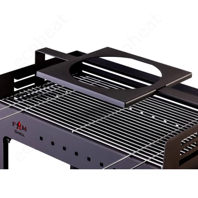 Kép 7/9 - MSS Premium FM R Grill grillsütő állvány üsttartóval (67 x 40 cm)