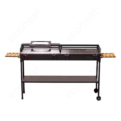 Kép 3/4 - MSS Premium FM R Grill grillsütő állvány üsttartóval (134 x 40 cm)