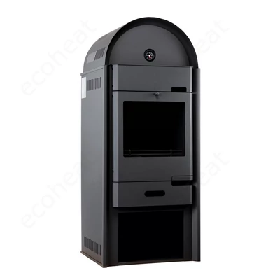 Kép 6/8 - MSS Aqua Plus 25 vízteres fatüzelésű kályha (25 kW - acéllemez)