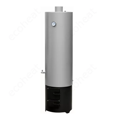 Kép 2/10 - MSS FM 120 fatüzelésű acél vízmelegítő - 120 literes tartállyal / 7,5 kW-os tűztérrel