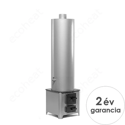 Kép 1/10 - MSS FM 70 fatüzelésű acél vízmelegítő - 70 literes tartállyal / 4,5 kW-os tűztérrel