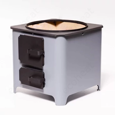 Kép 5/10 - MSS FM INOX 70 fatüzelésű acél vízmelegítő - 70 literes rozsdamentes tartállyal / 4,5 kW-os tűztérrel
