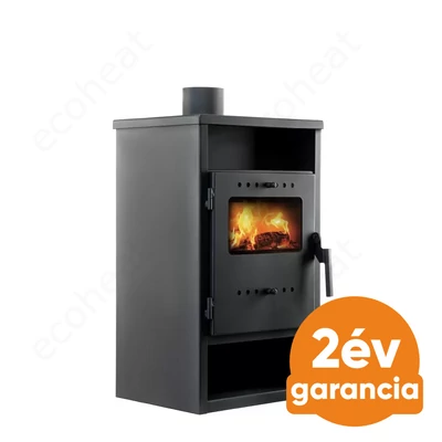 Kép 1/6 - MSS Economic 9 fatüzelésű kályha (9 kW - acéllemez)
