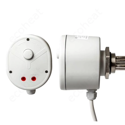 Kép 2/3 - UNIVAL elektromos fűtőbetét 9kW - beépített termosztáttal (6/4" / 400V / galvanizált)