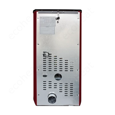 Kép 5/10 - WENTOREX Milano PS-D 10 meleg levegős pellet kályha (10 kW / bordó)