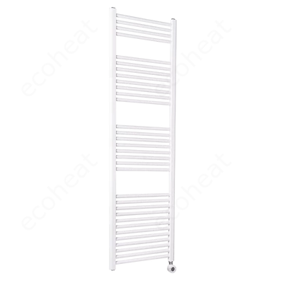 Kép 3/8 - WENTOREX Tolla Electric 900 Watt elektromos törölközőszárító radiátor (fehér - 500 mm)