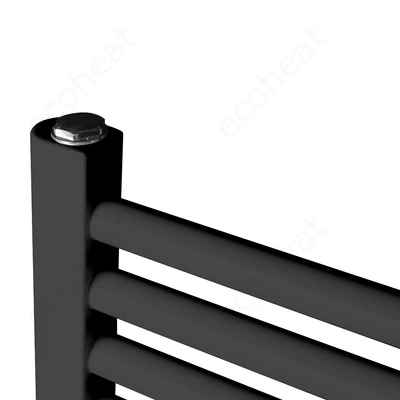 Kép 5/8 - WENTOREX Tolla Electric 700 Watt elektromos törölközőszárító radiátor (fekete - 500 mm)