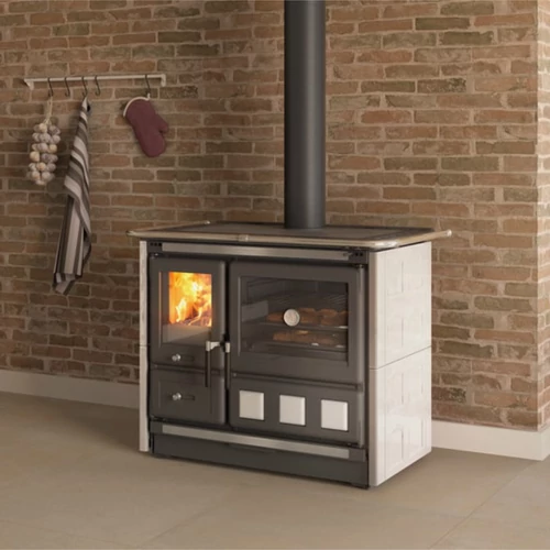 La Nordica ROSA XXL 5.0 - MAIOLICA fatüzelésű tűzhely (11 kW)