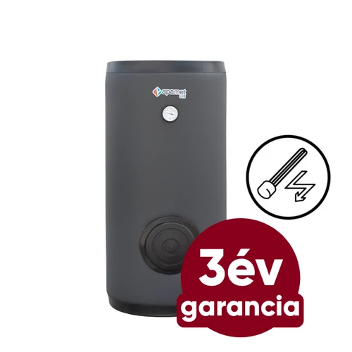 APAMET S1 BOT 150 álló indirekt HMV tartály (138 liter / 1 hőcserélő / 3 kW-os fűtőbetéttel)