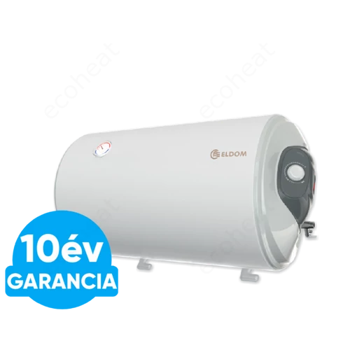 ELDOM Favourite 80 HR vízszintes elektromos vízmelegítő (2 kW - Ø 462 mm - 80 liter -  jobbos)