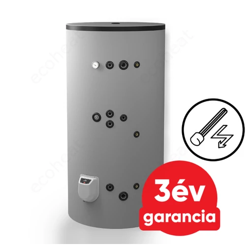 ELDOM Green Line S2 1000 álló indirekt HMV tartály (1000 liter / 2 hőcserélő / 12 kW)