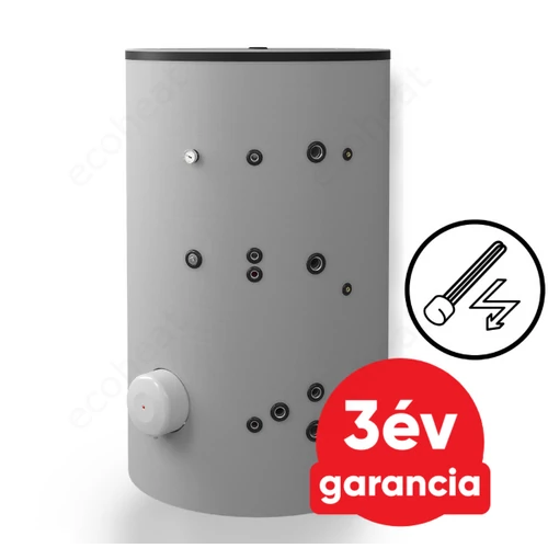 ELDOM Green Line S2 2000 álló indirekt HMV tartály (2000 liter / 2 hőcserélő / 12 kW)