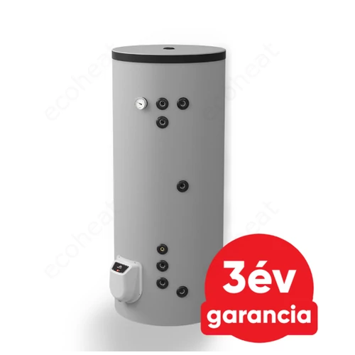 ELDOM Green Line S21300 álló indirekt HMV tartály (300 liter / 2 párhuzamos hőcserélő / fűtőbetét nélkül)