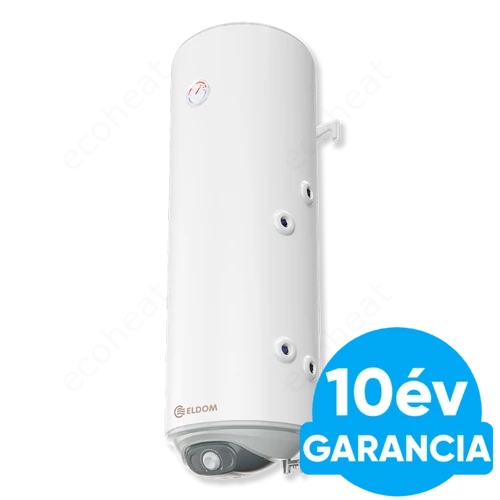 ELDOM Green Line SR80 - fali indirekt használati meleg víz tartály 1 hőcserélővel (jobbos / 73 liter / 2 kW / 387 mm Ø)