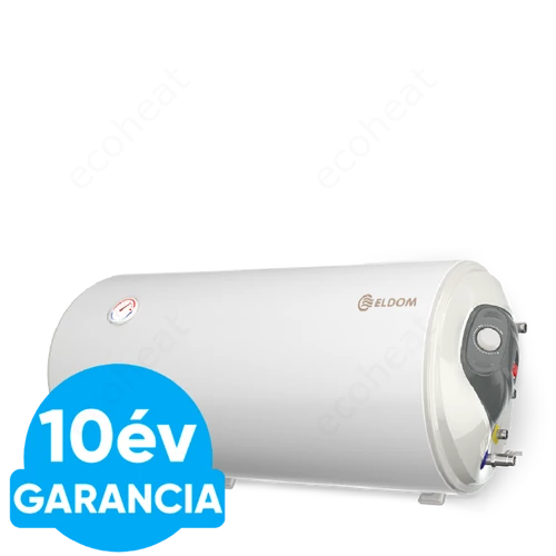 Eldom Green Line SR120 fekvő - fali indirekt HMV tartály 1 hőcserélővel 3 kW (jobbos / 3 kW)