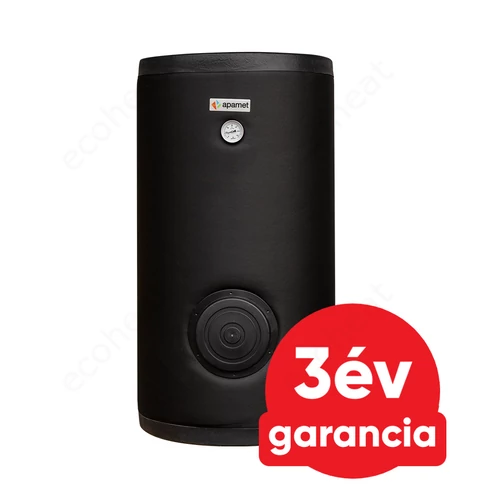 APAMET S2 BOT 200 álló indirekt HMV tartály (179 liter / 2 hőcserélő / fűtőbetét nélkül)