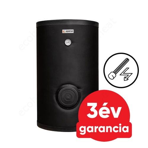 APAMET S2 BOT 300 álló indirekt HMV tartály (276 liter / 2 hőcserélő / 4,5 kw-os elektromos fűtőbetéttel